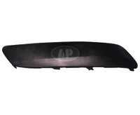 Bumper Moulding Front Driver Side Volkswagen Jetta Wagon 2009 Black Without Headlamp Washers , VW1046105