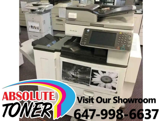 LEASE 2 OWN ONLY $39/m Ricoh 11x17 MP 4002 Black and White Multifunction Printer Color Scanner LOWSET PRICE PRINTERS in Other Business & Industrial in Toronto (GTA) - Image 4