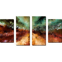Picture Perfect International "The Gift" by Mark Lawrence 4 Piece Painting Print on Wrapped Canvas Set