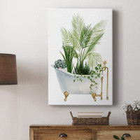 Bay Isle Home™ Plant Bath I Premium Gallery Wrapped Canvas - Ready To Hang
