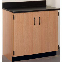 Stevens ID Systems Science 2 Compartment Classroom Cabinet with Doors