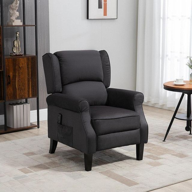 MASSAGE RECLINER CHAIR FOR LIVING ROOM, PUSH BACK RECLINER SOFA, WINGBACK RECLINING CHAIR in Chairs & Recliners