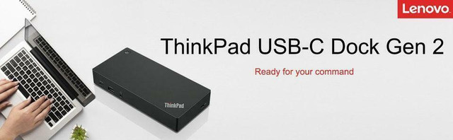 Lenovo ThinkPad USB-C Dock Gen 2 | Part Number: 40AS0090US   NEW in Laptop Accessories in Ontario