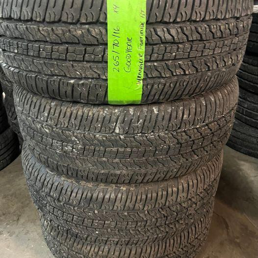 265 70 16 4 Goodyear Fortitude Used A/S Tires With 95% Tread Left in Tires & Rims in Markham / York Region