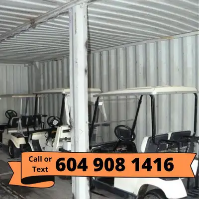 We modify shipping containers into garages/storage for vehicles or equipment (boats, car, snowmobile...