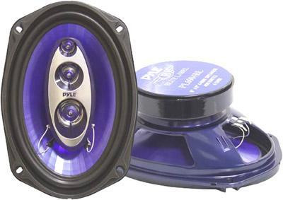 PL6984BL - Pyle® 6x9 Four-Way Car Speakers in Speakers