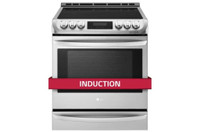 LG 6.3 cu. ft. Induction Slide In Range With ProBake Convection™ and EasyClean® LSE4617ST