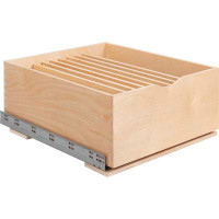 Hardware Resources 21" Wood Single Drawer Cookware Rollout