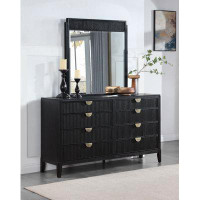 Coaster Brookmead 8 Drawer 66.25" W Double Dresser with Mirror