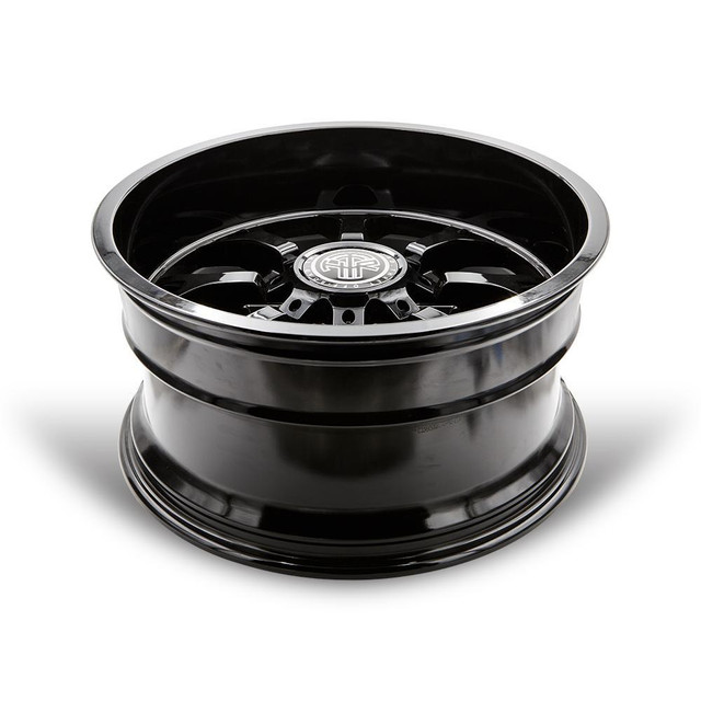 20x10 Thret Offroad Viper 806 gloss black wheels for Ford, RAM, GMC, Chevy, Jeep in Tires & Rims in Alberta - Image 3