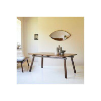 Tikamoon Arko 71" Mango Solid Wood Dining Table