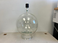 Gros ballon Chemglass de 50 litres pour laboratoire --- Large 50 liters Chemglass Flask for laboratory