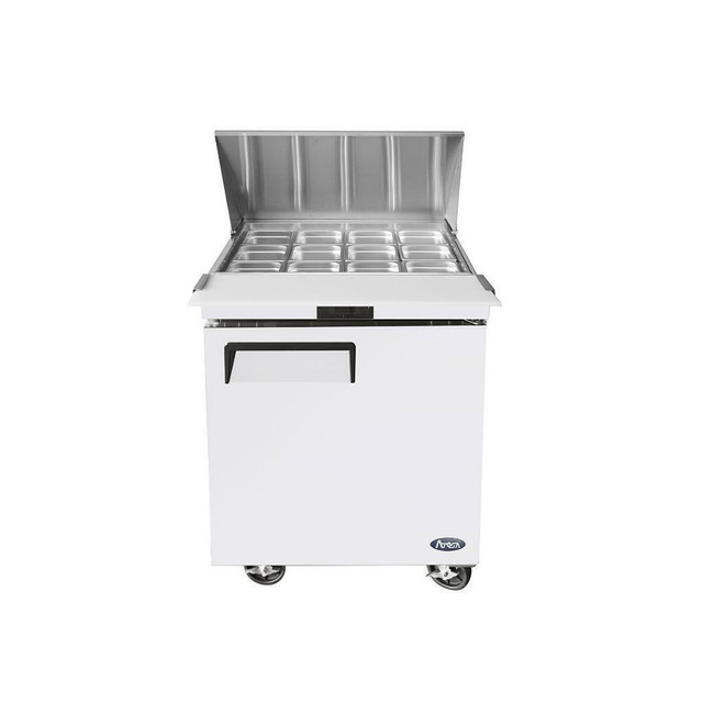 Atosa MSF8305GR 27 Inch Mega Top Refrigerated Sandwich / Salad Prep Table Stainless steel exterior &amp; interior in Other Business & Industrial in Ontario