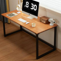 17 Stories Ryne Solid Wood Desk