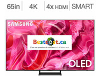 Télévision OLED 65 POUCE QN65S90CAFXZC 4K ULTRA UHD HDR Atmos Smart TV Wi-Fi Tizen Samsung - BESTCOST.CA
