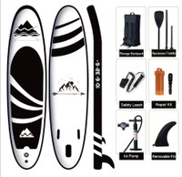 NEW 10 FT INFLATABLE STAND UP PADDLE BOARD SET S3134