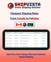 Cheapest Shipping to Pakistan from Canada