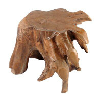 DYAG East Nature Teak Root Accent Or Side Table Or Stool 4