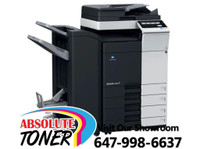 $78/month. Konica Minolta 554e Multifunction Office Color Printer Scanner Copier With Finisher Only 1k pages printed
