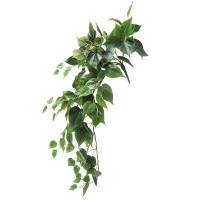 Primrue 35" Artificial Philodendron Ivy Hanging Plant