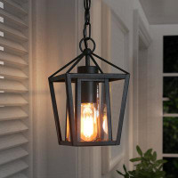 NEWWORLDDECOR Jasper Mini Outdoor Hanging Lantern