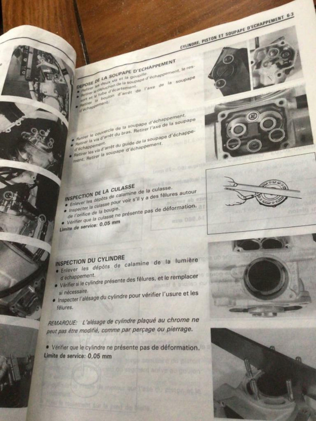 1992 Suzuki RM125 Manuel D’Entetien Du Proprietaire in Motorcycle Parts & Accessories in New Brunswick - Image 4