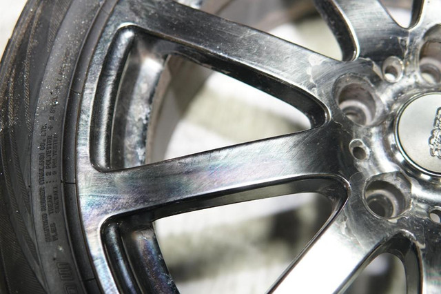 JDM Acura RL Legend Mugen Rims Wheels Mags 18x8 +50 5x120 KB1 OEM Japan Honda in Tires & Rims - Image 4