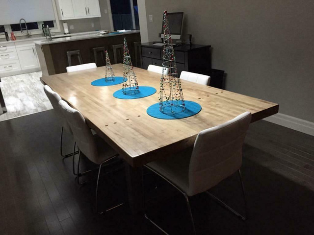 Custom Bowling Alley Tables (Harvest Tables) in Dining Tables & Sets in New Brunswick
