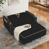 Breakwater Bay 55.5 inch Versatile Foldable Sofa Bed