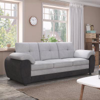 Latitude Run® Upholstered Large size Three Seat Sofa