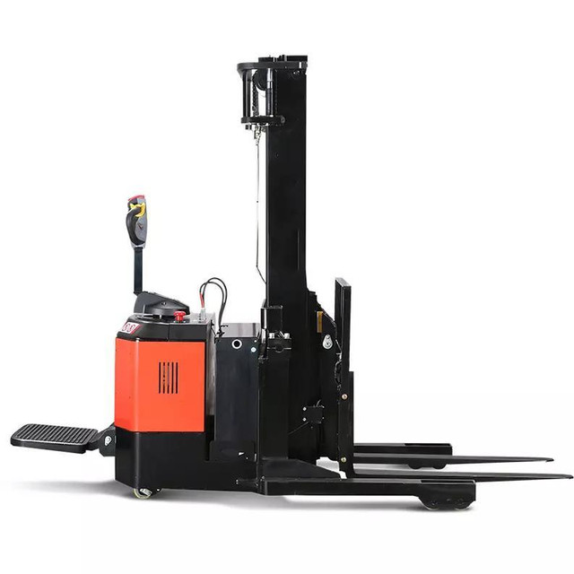 Finance available : Brand new Ride-on  Electric scissor straddle stacker  4.5M /5M / 5.5M  1.5T ( 3300 lbs) in Other Business & Industrial - Image 2