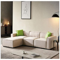 Latitude Run® Modular Sectional Fabric Sofa