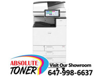 LIVE INVENTORY OFFICE COPIERS PRINTERS RICOH XEROX CANON HP SAMSUNG PHOTOCOPIERS LEASE BUY RENT TORONTO LARGE SHOWROOM