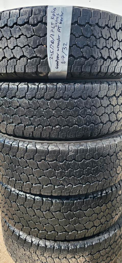 245/70/17 LT 10 plies 4 pneus ete goodyear wrangler  450$ installer in Tires & Rims in Greater Montréal