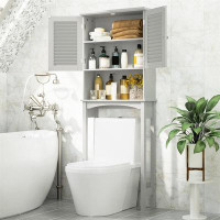 ASA Bathroom Space Saver Cabinet With Adjustable Shelves And Elegant Design
