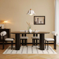 Orren Ellis Setser Table Set With 4 Chair