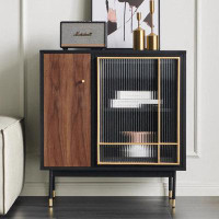 Great Deals Trading Solid Wood Accent Cabinet