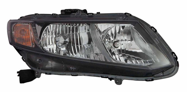 Head Lamp Passenger Side Honda Civic Hybrid 2013-2015 Halogen Capa , Ho2503150C in Other Parts & Accessories