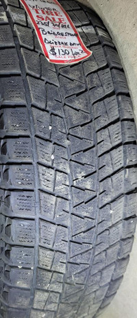 P 235/70/ R16 Bridgestone Blizzak dmv1 Winter M/S*  Used WINTER Tires 65% TREAD LEFT  $65 for THE TIRE / 1 TIRE ONLY !!