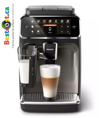 Machine à Café Espresso Automatique Philips Saeco EP4347/94R LatteGo Recertifié - ON EXPÉDIE PARTOUT AU QUÉBEC !
