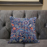 East Urban Home Flying Floral Paisley Broadcloth Indoor Outdoor Zippered Pillow