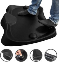 MotionGrey Cushioned Standing Desk Mat -Standing Comfort Mat with Supportive Thick Mat Foam and Ergonomic Ridge Pattern