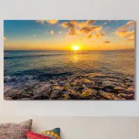 Picture Perfect International 'Seaside Escape' Photographic Print on Wrapped Canvas