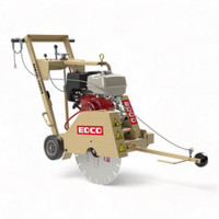 HOC EDCO DS20 20 INCH WALK BEHIND CONCRETE SAW GAS AND ELECTRIC AVAILABLE + 1 YEAR WARRANTY + FREE SHIPPING