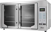 Oster Digital French Door Oven, Stainless Steel *USED*