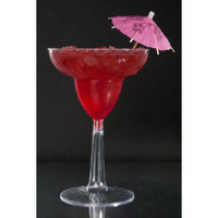 12 oz. Plastic Margarita with Clear Base - 2 Piece 144 / Case *RESTAURANT EQUIPMENT PARTS SMALLWARES HOODS AND MORE*