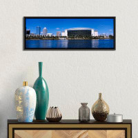 East Urban Home 'Buildings at the Waterfront, St. Pete Times Forum, Tampa, Florida' - Wrapped Canvas Print