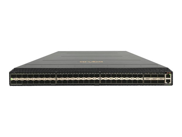 Aruba CX 10000-48Y6C Distributed Services Front-to-Back 6 Fans 2 Power Supplies in Networking