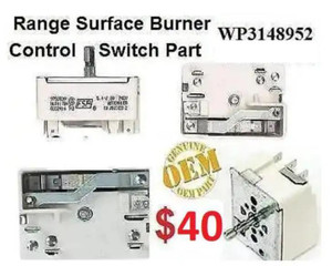 WP3148952  Switch 5.4-7.8A / 6 INCH  3149400 / 9148953 / 311859 /310180   WERE3000PB4 Whirlpool Toronto (GTA) Preview