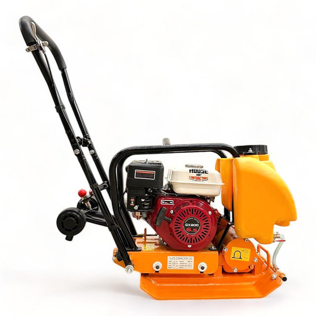 HOC C60 14 INCH COMMERCIAL GX200 PLATE COMPACTOR + WHEEL KIT + WATER KIT +  FREE SHIPPING + 2 YEAR WARRANTY in Power Tools - Image 3